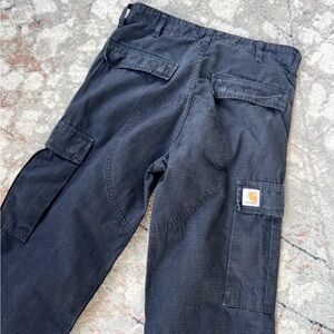Vintage carhartt black cargo pants 28 x 32